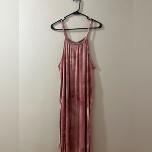 pink and white tie dye dress, never worn, size 2XL, tags still on.